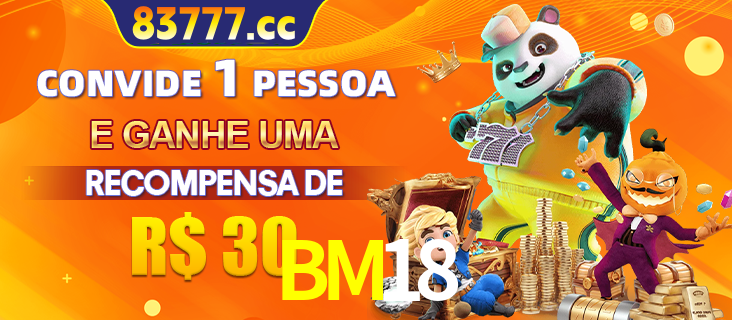 Banner institucional da BM18 sobre parceria de marcas e criação de uma marca de excelência, apresentando os mascotes de jogos populares como o Fortune Tiger.