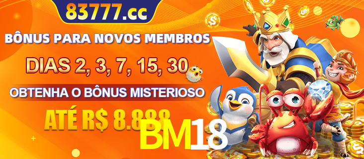 Anúncio dos benefícios para Membro VIP Sênior na plataforma BM18, incluindo bônus promocionais, semanais e mensais, ilustrado com o personagem Fortune Tiger.